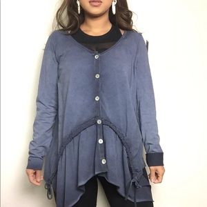LUUKAA Silhouette, U Collar blouse